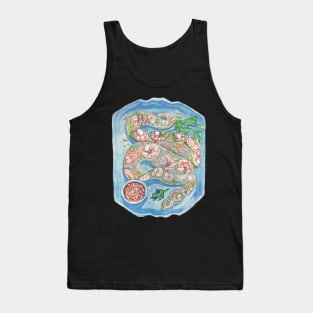 Python Spring Roll Tank Top